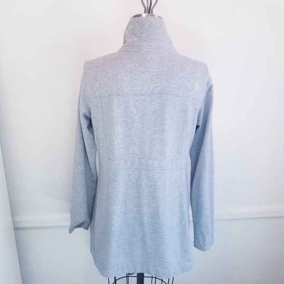 🌸 The North Face| Gray Jersey Cargo Jacket M‎ - Picture 4 of 11